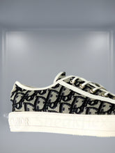 Christian Dior Walk Embroidered Canvas Low Deep Amaranth