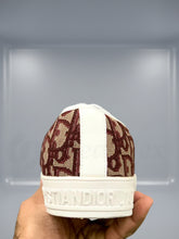 Christian Dior Walk Embroidered Canvas Low Deep Amaranth