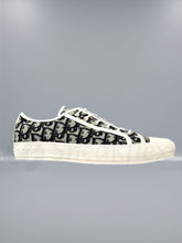 Christian Dior Walk Embroidered Canvas Low Deep Amaranth