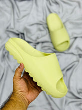 YEEZY SLIDE PURE AND THE YEEZY SLIDE OCHRE