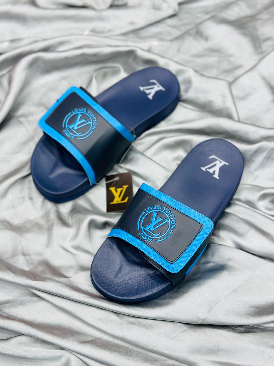 Louis vuitton nike slides best sale