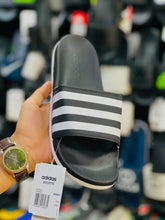 Adidas Adilette Classic Three-Stripe Comfort Slides