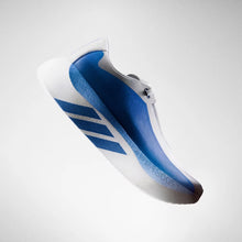 White Blue Adidas Hyperboost Edge Running Shoes