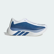 White Blue Adidas Hyperboost Edge Running Shoes