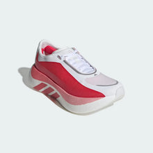 White Red Adidas Hyperboost Edge Running Shoes