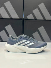 Charcoal Silver Adidas Supernova Rise 3 side profile view