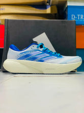 Silver Blue Adidas Supernova Rise 3 side profile view