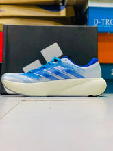 Silver Blue Adidas Supernova Rise 3 side profile view