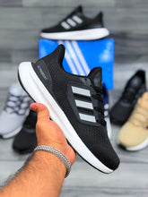 Core Black White Adidas Ultraboost 5 running shoe side profile view