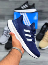 Navy Blue White Adidas Ultraboost 5 running shoe