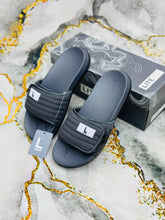 Dark Gray Lite Unisex Pocket Slides with matching gray sole